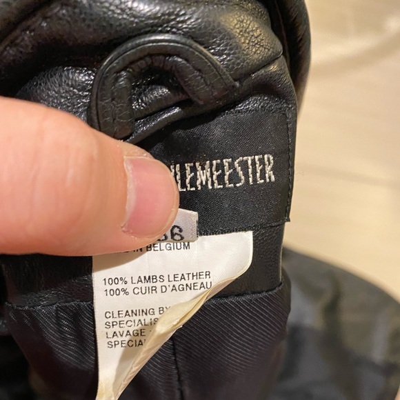 Ann Demeulemeester Archival Lamb Leather Coat Dress - Picture 8 of 11